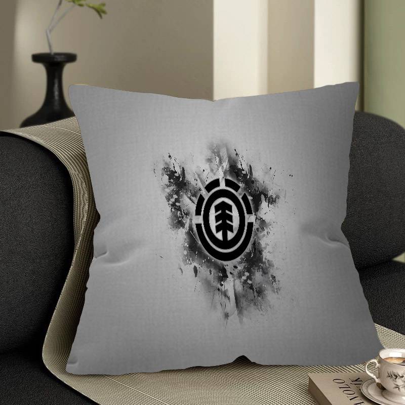 

E-Element Skateboards Boardsport Logo Pillow Cover Design Cushion Cover Decor Holiday Decorati 12x12Inch
