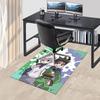1pc Hunter X Hunter Killua and Gon Chair Mat - Anime Cartoon Design Office Chair Mat, Non-Slip Carpet for Home Decor, Suitable for All Seasons.U030