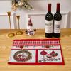 New Christmas Supplies Cartoon Santa Claus Placemat Christmas Ornaments Dining Table Insulation Pad Christmas Tree Decoration