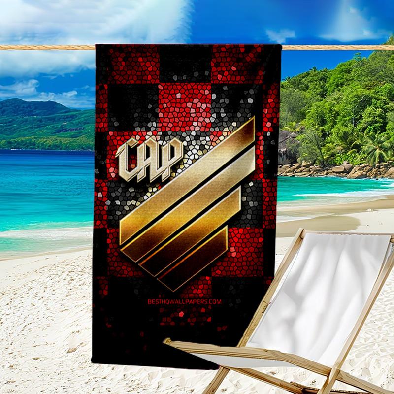 Athletico Voetbalclub Bedrukte Strandlaken, Super Zacht Microvezel, Perfect Cadeau Verjaardag, voor Zwembad, Strand, Reizen, voor familie en vrienden