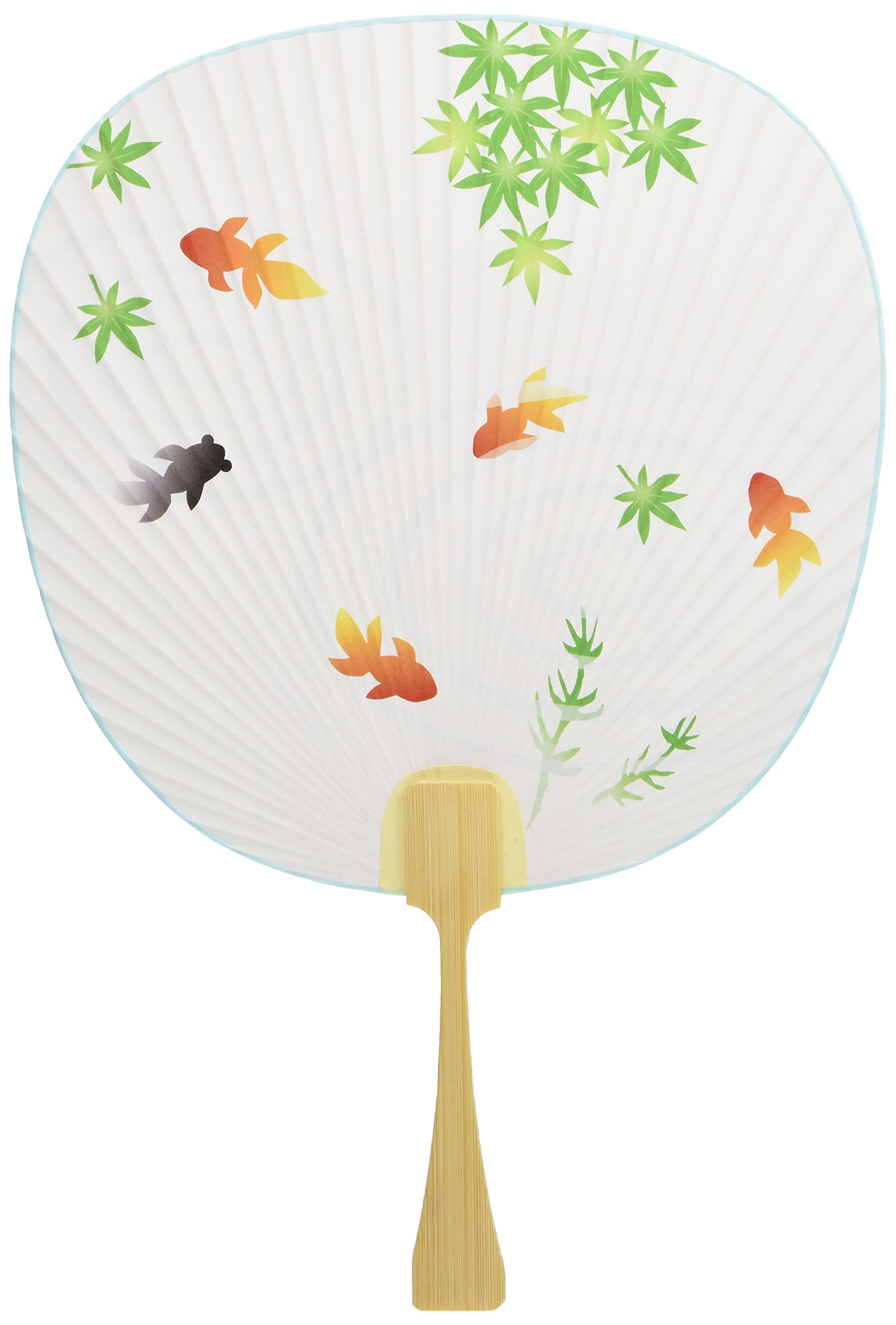 

Веер Шиоми Учива Сиракава и 24 x 36 см 2726 (Золотая рыбка рябь)