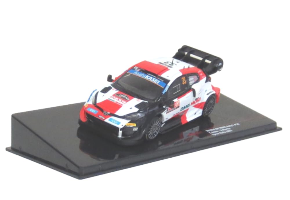 Ixomodel B Toyota GR Yaris RALLY1 22 Ypres Rally #33 E. Evans/S. Martin 1/43 scale model RAM873