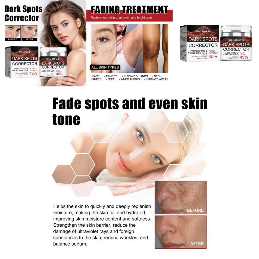 Spot Black Correcting Cream For Radiant Skin Nourishing And Brightening Formula