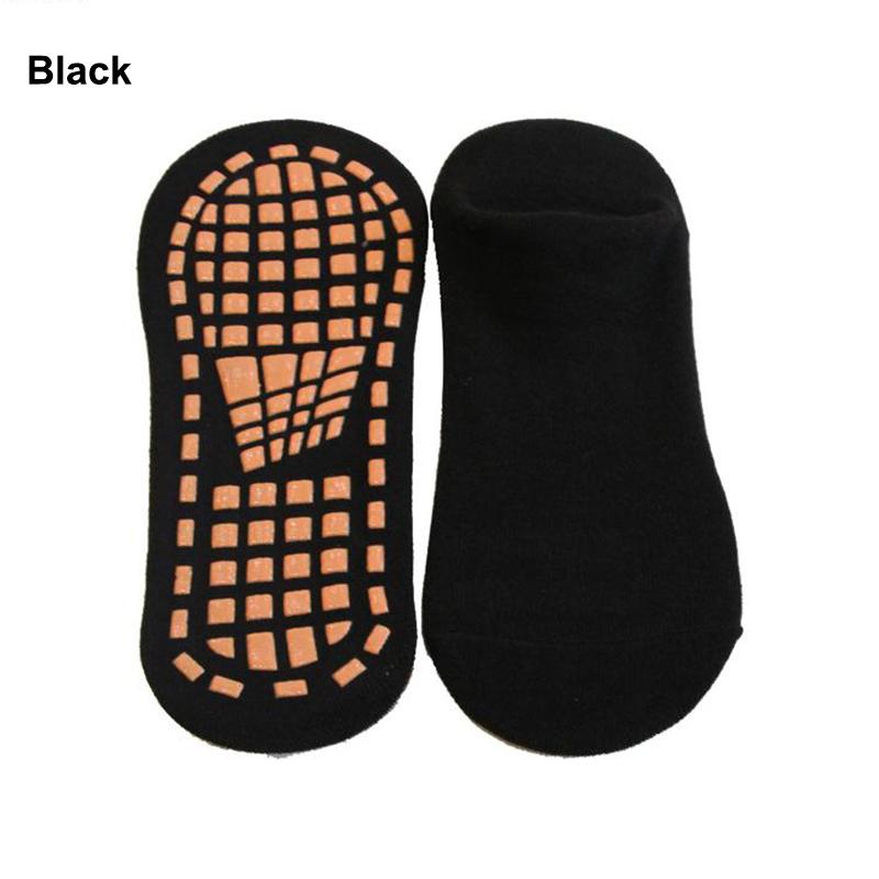 

Adult Anti-slip Cushioning Quick-dry Breathable Pilates Ballet Good Grip Cotton Socks black Adult recommended 35-42#1