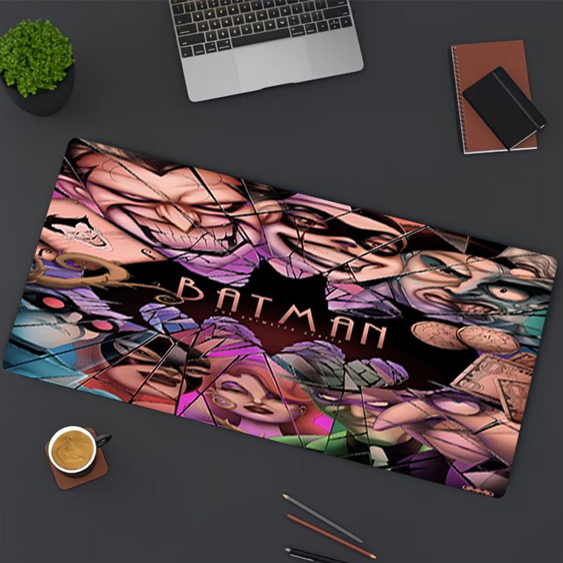 Batman Print Mouse Pad, for Keyboard Pad Laptop PC Mat for Office Home Use, Desk Decor, Perfect Birthday Gift for Gamers