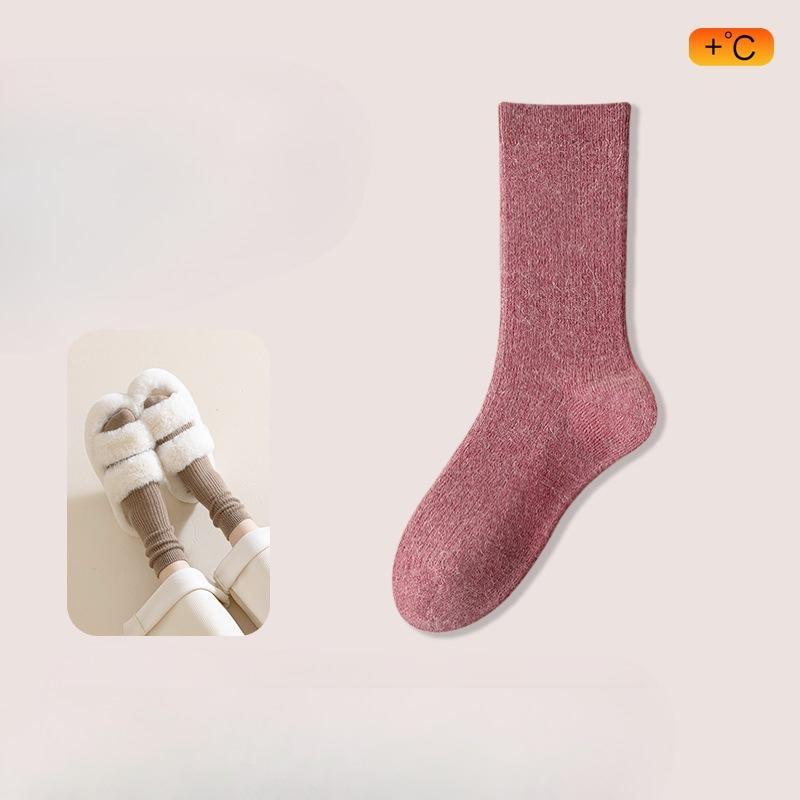 Women's Autumn and Winter Velvet Thickened Warm Tube Pile Socks