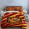 Yellow stripes, Spain emblem. Bedding sets Duvet cover sets Duvet covers Pillowcases(1 * Duvet Cover 2 * Pillowcases without duvet insert)