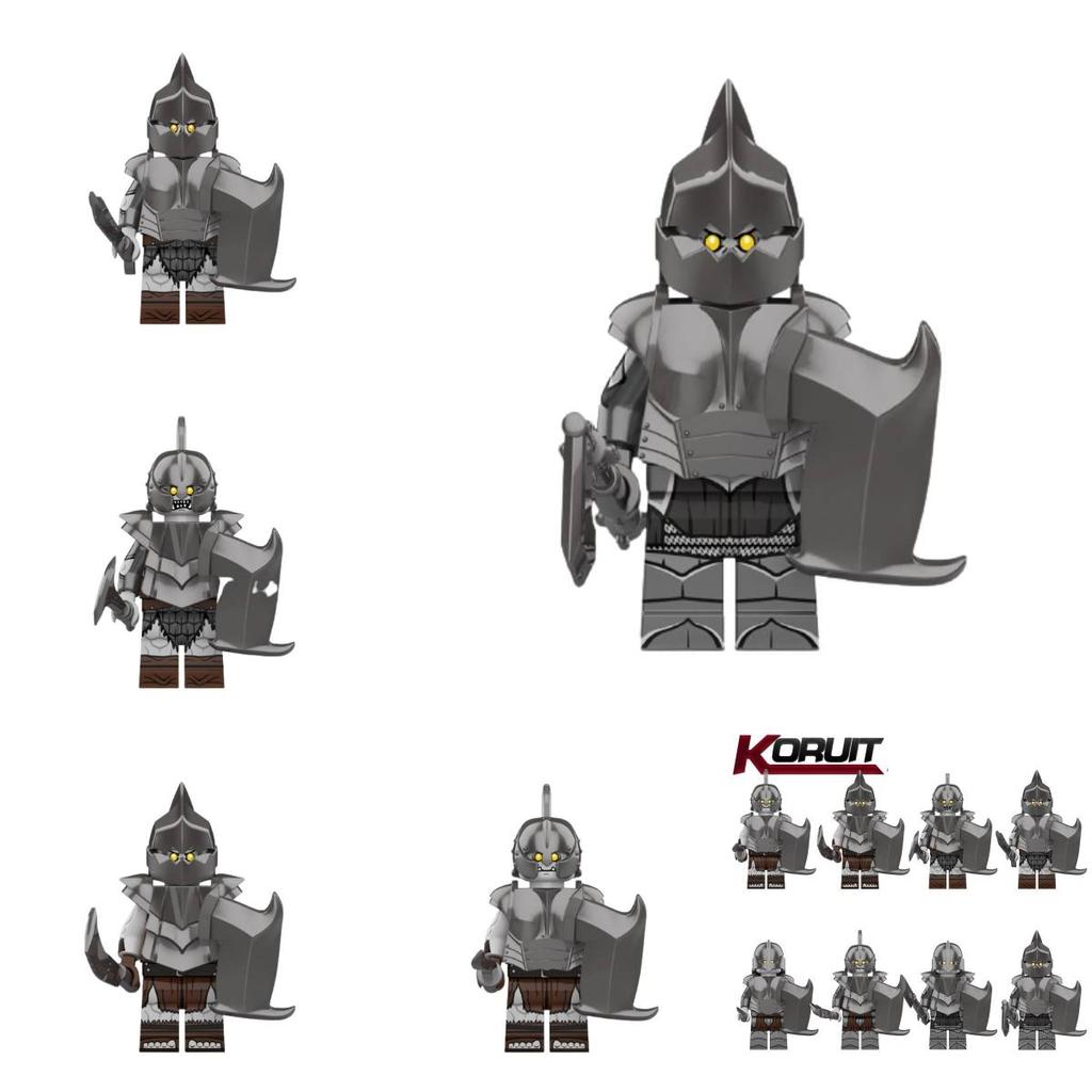 Kt1056 Ancient Soldier Series Orc Building Blocks Figure Toy Bag