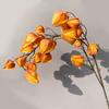 1PC Flower Arrangement Elegant Simulated Leaves Ornaments DIY Artistic Artificial Plant Scenery Lantern Fruit Branches 97CM