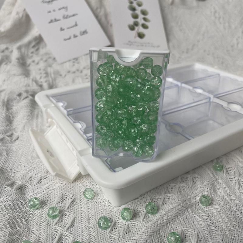 Bead Organizers Case with Multiple Compartments Home Accessory Supplies for Jewelry Making Sturdy Storage Container