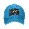 Yungblud Drawings Tattoo Sheet Denim Fabric Cap Casual Baseball Caps Adjustable Hat Summer Unisex Baseball Hats