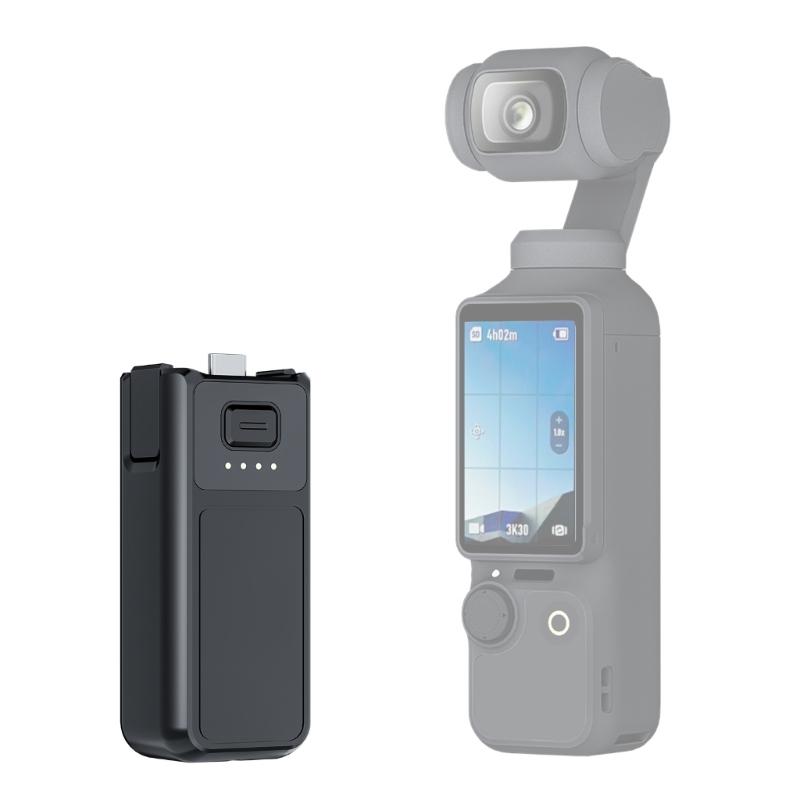 High Capacity Power Handle Replacement for Pocket 3 4 Camera Battery Handle Extended Battery Grip Replacement