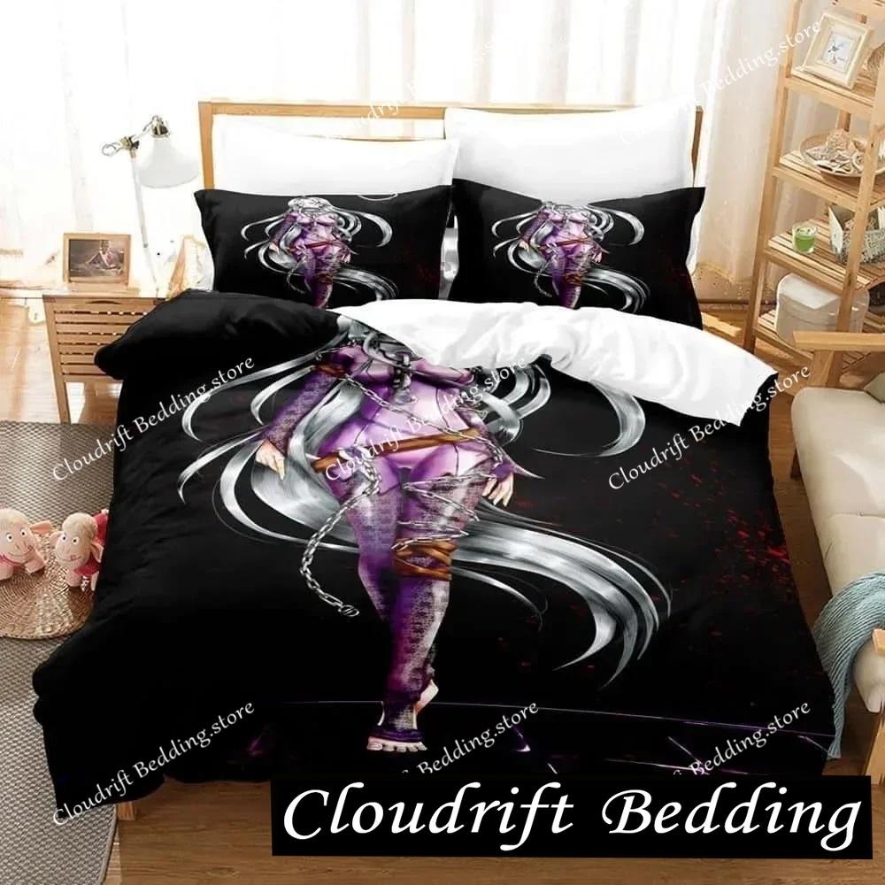 New 3D Printed Anime Deadman Wonderland Bedding Set Single Twin Full Queen King Size Bed Set Adult Kid Bedroom Duvet Cover Sets