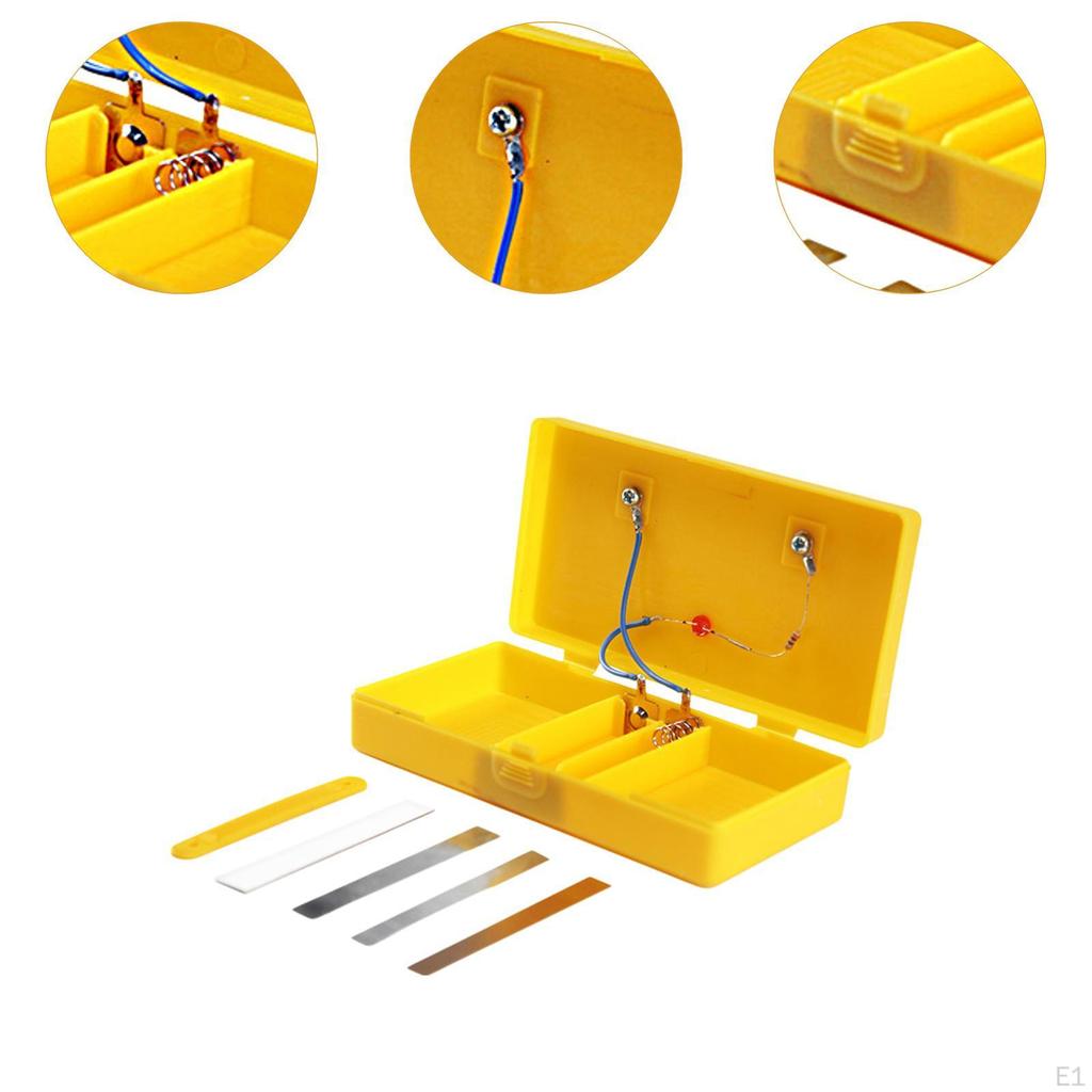 Physical Learning Kit Conductive Experimental Equipment Science Portable Electricity Model