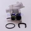 032121111BA Aluminum Thermostat Housing Engine Coolant Outlet Fit for Volkswagen Jetta Golf Seat Leon Skoda Octavia 032121111AE