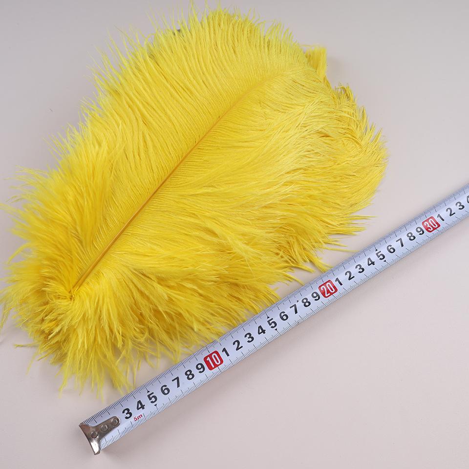 10Pcs 30-35cm Ostrich Feathers for Crafts Wedding Decoration 12-14" Handicraft Accessories Table Centerpieces Carnival Plumas