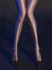 Sexy Women Oil Glossy Shiny Hollow Out Bodysuit Sheer See Through Elastic Open Crotch Maid Shaping Garter Tights
