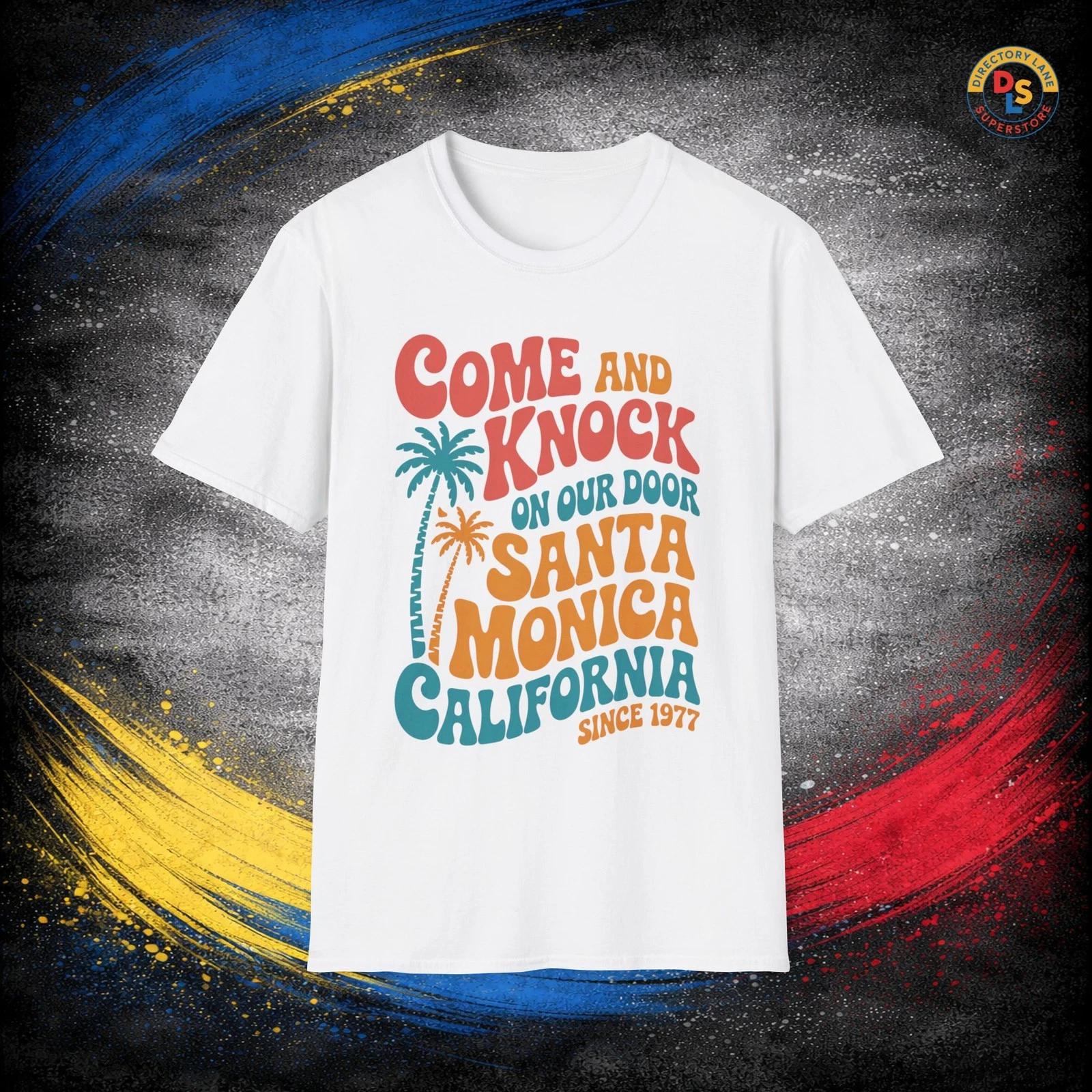 

Come Knock on Our Door T-Shirt Three s Company TV Show Unisex Softstyle Tee 3XL