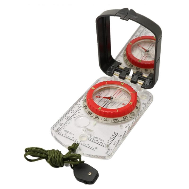 

High Accuracy Compasses With Mirror Navigations Tool For Hiking Camping Variable Declination Practical Navigations Tool