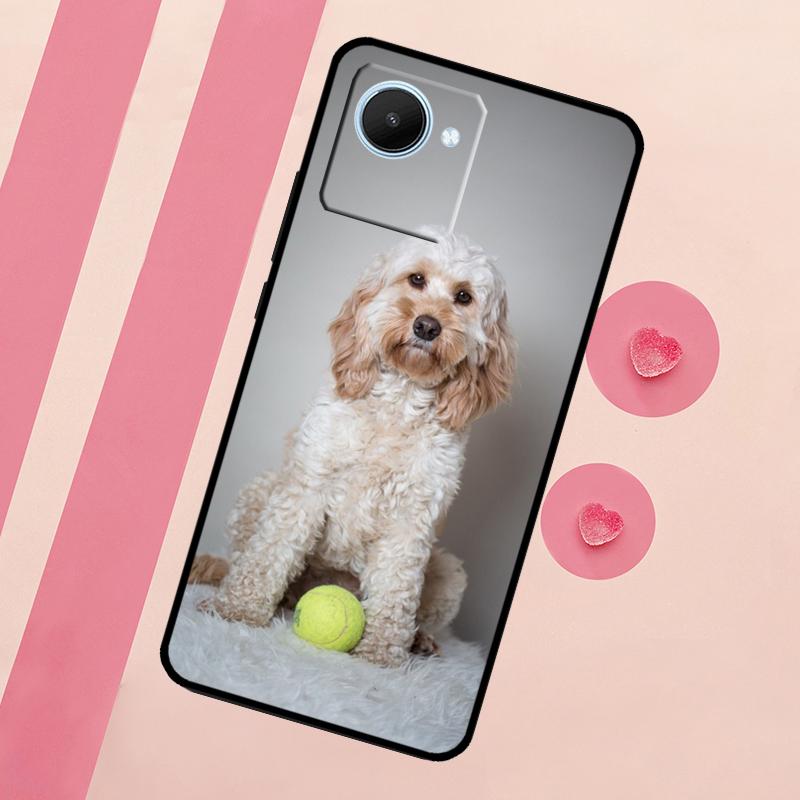 Cute Cockapoo Dog For Realme 15 10 11 12 13 14 Pro Plus C65 C67 C75 C63 C61 C55 C51 C53 C35 GT6 GT7 Pro Case