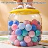Storage Box Stuffed Animal Organizer Large Capacity Transparent Design Dustproof Stuffed Animal Doll Display Bucket with Lid