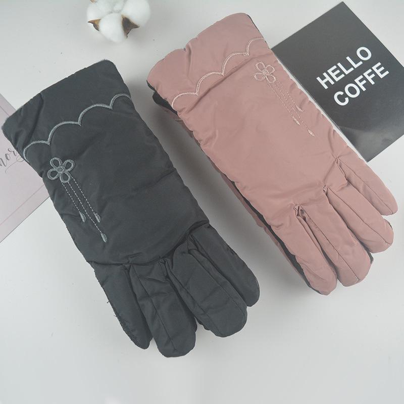 

Новые женские бархатные утепленные термоперчатки на осень и зиму average size