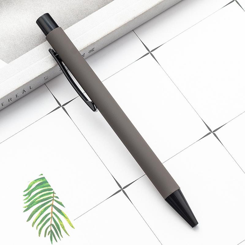 10Pcs Metal Gift Advertising Pen Student Stationery Office Ballpoint Pen Name Promotional Pen