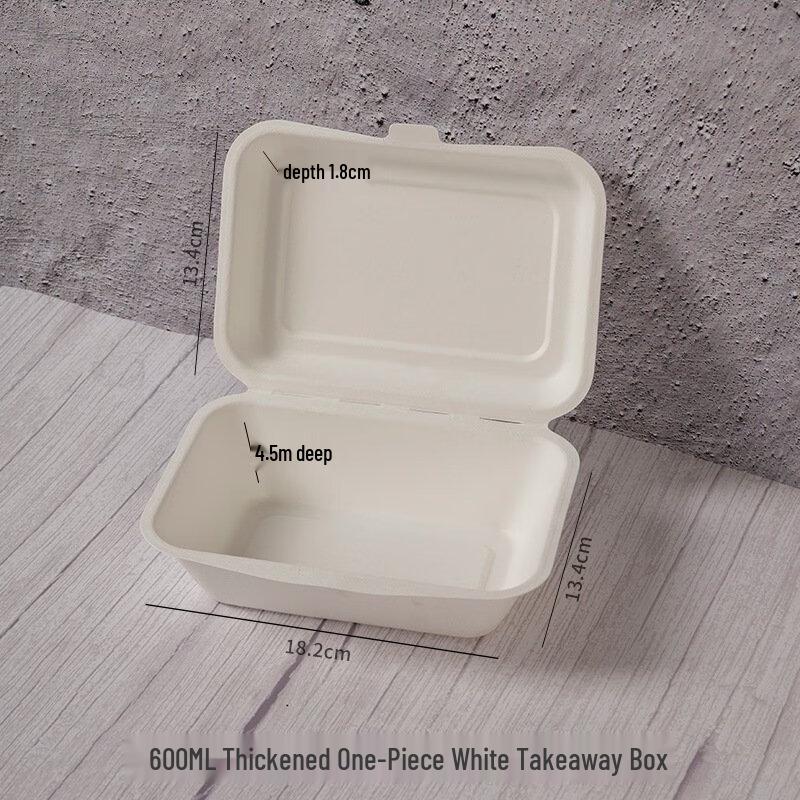 

ZISIZ Disposable Rectangular Takeout Container