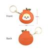 Bamen Bug Club Cartoon Access Control Card Leather Case Keychain Creative Cute Girl Key Pendant Bag Hanging Personalized Gifts