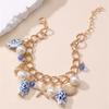Oceanic Shell Starfish Handmade Women Bracelet With Geometric Design For Casual Wear