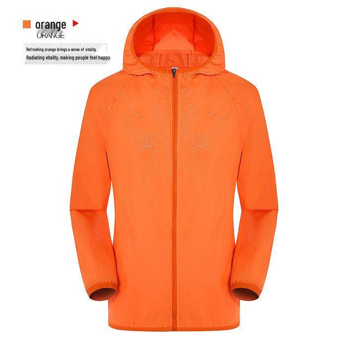 Men’s and Women’s Lightweight UV Protection Jackets – Windbreaker for Outdoor Activities, Fishing, and Advertising with Custom Logo.