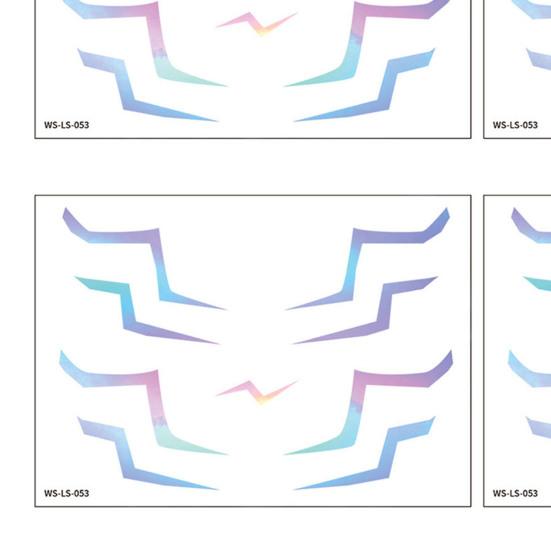 Yousheng 4 Buc Tatuaje Temporare K-Pop Autocolante Tatuaje Joc de Rol Impermeabile Artă Corporală Realistă Petrecere Cosplay Costum Recuzită