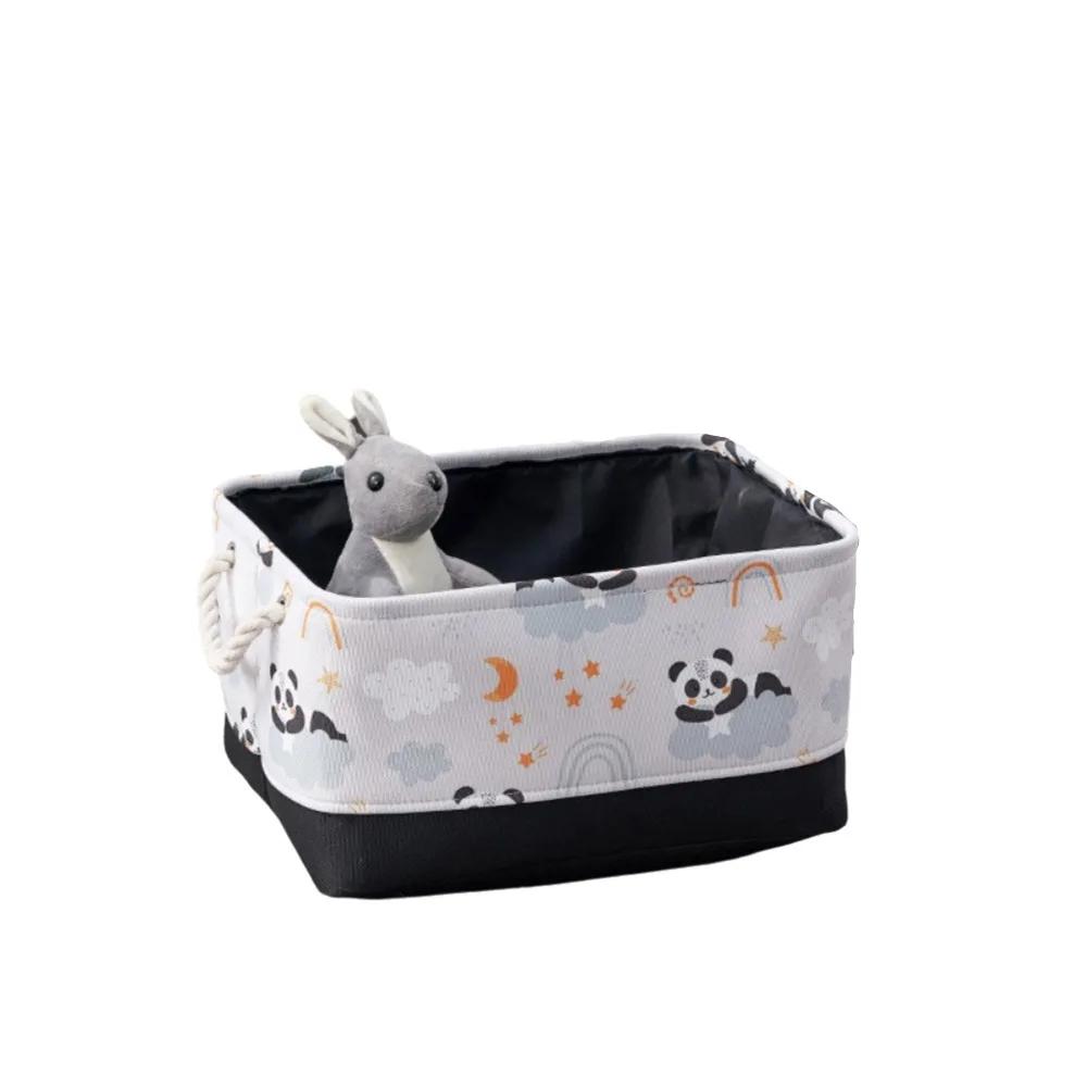 New High Quality Practical Multipurpose Storage Baskets Clothes Sundries Storage Box Durable Kids Toys Organizer INS Style