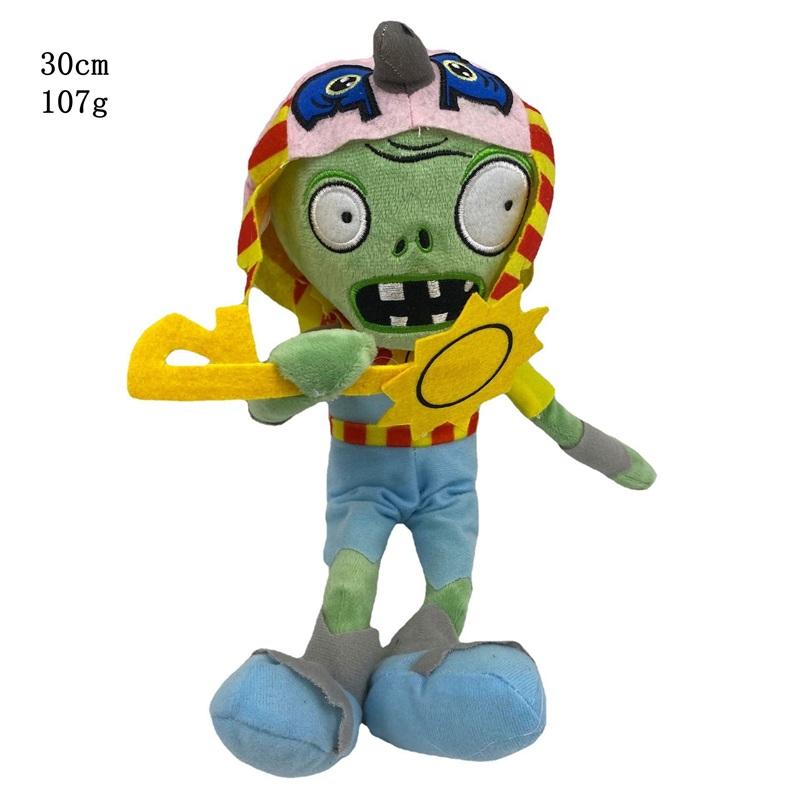 1pcs Plants Vs Zombies Plush Toys 30cm PVZ Gargantuar Hats Pirate Duck Zombie Plush Stuffed Toys Doll Soft Toy Gifts for Kids
