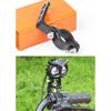Pince de fixation de guidon de moto réglable Matériau métallique robuste Conception résistante aux intempéries Pour la plupart des types de vélos