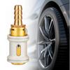 Air Pump Tire Connector Leak-Proof Easy Maintenance Air Pump Replacement Nozzles For Vehicles Trailer RV Sedan Pickup Motorcycle