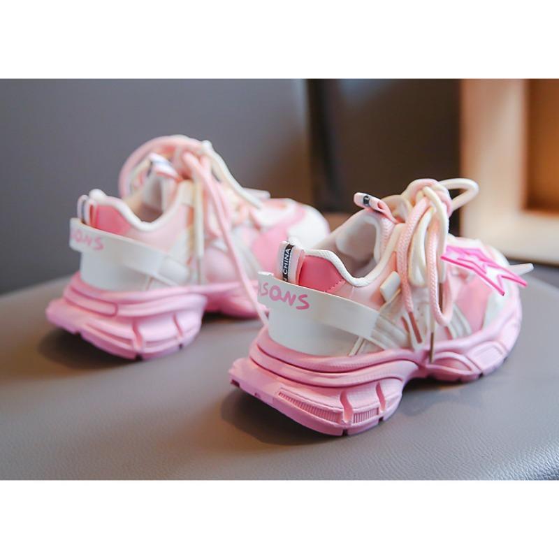 Girls Shoes Fall Children's Sports Net Shoes Big Kids Running Shoes Girls Daddy Shoes Fall Shoes