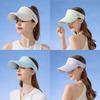 Ice Silk Sun Hat With Short Brim For Summer Outdoor Sun Protection