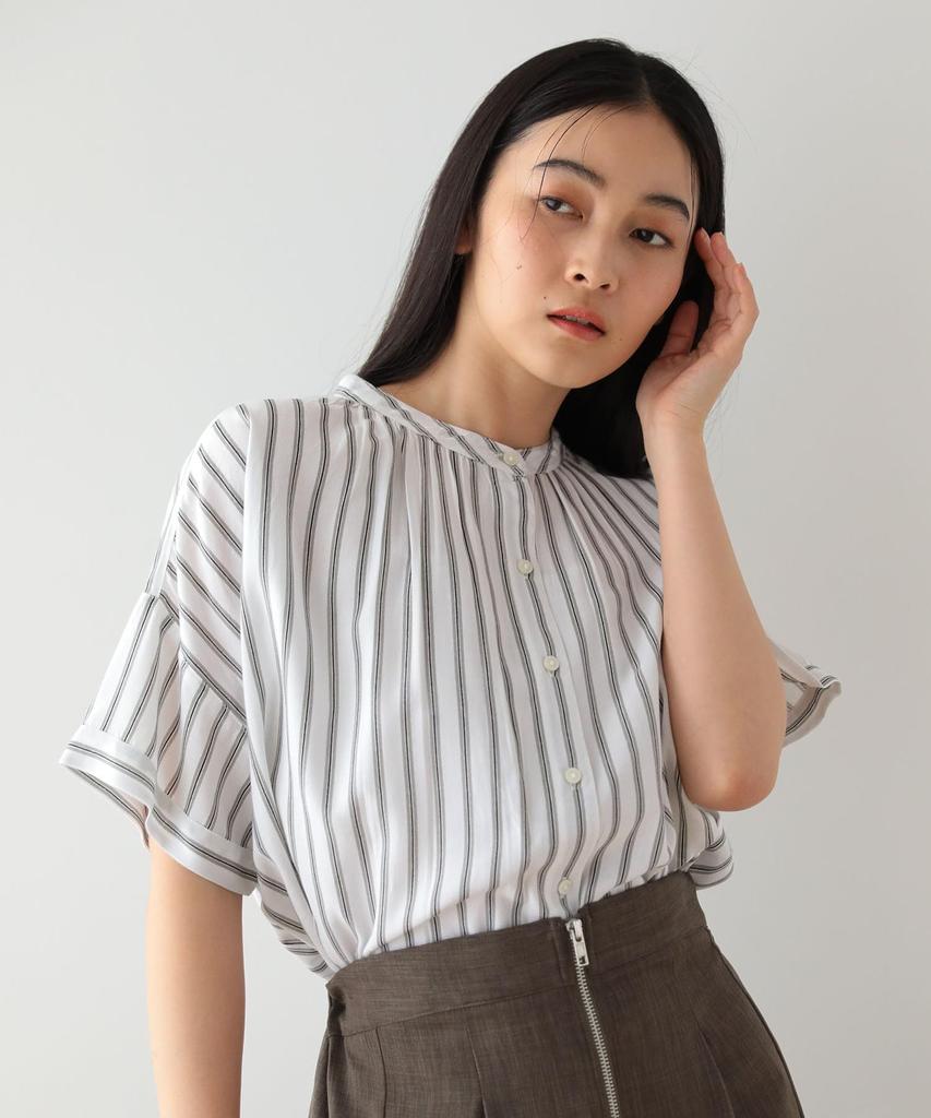 Green Parks Casual Assorted Pattern Rayon Blouse Women's