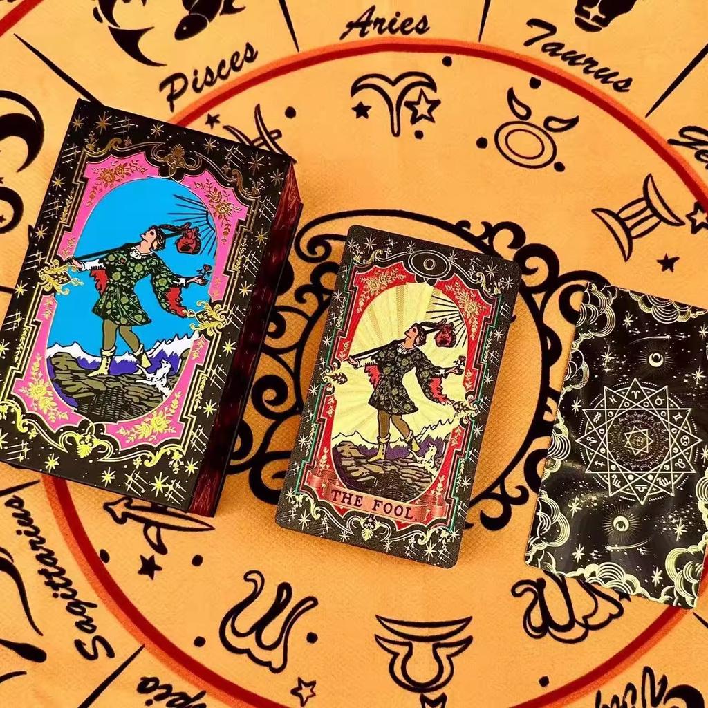 Oryginalny klasyczny popularny Weta luo gra planszowa karta karta karta wieża z kart materiał PET wodoodporna początkująca karta tarota