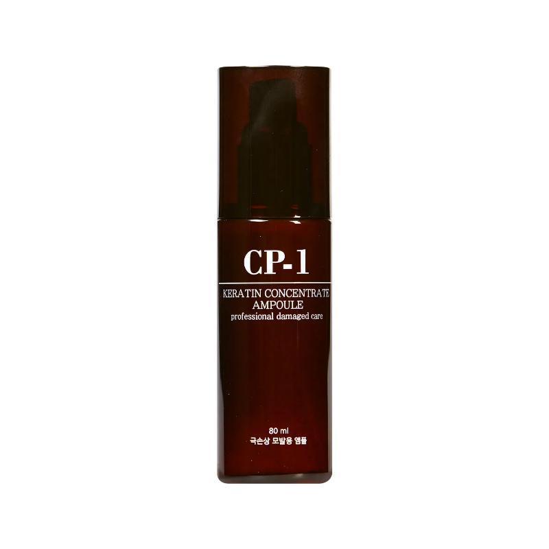 [CP-1] Keratin Silk Injection Hair Ampoule 80ml - Professional Protein Recharge & Smooth Texture Therapy