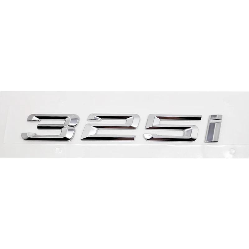 ABS Car Rear Trunk Letters Logo Badge Emblem Sticker For BMW 3 Series 316i 320i 325i 328i 330i 335i E46 E90 E91 F30 F31 F34 G20