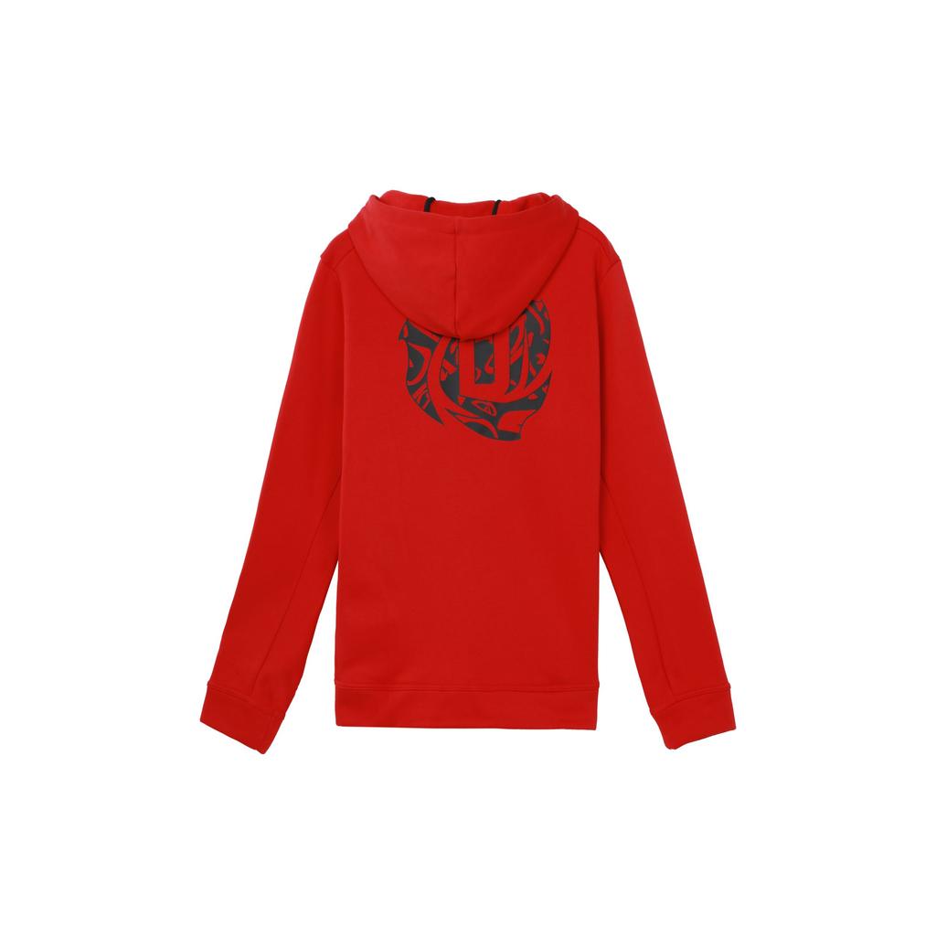 adidas Rose FZ Hooded Basketball Jacket Men Red EA3395