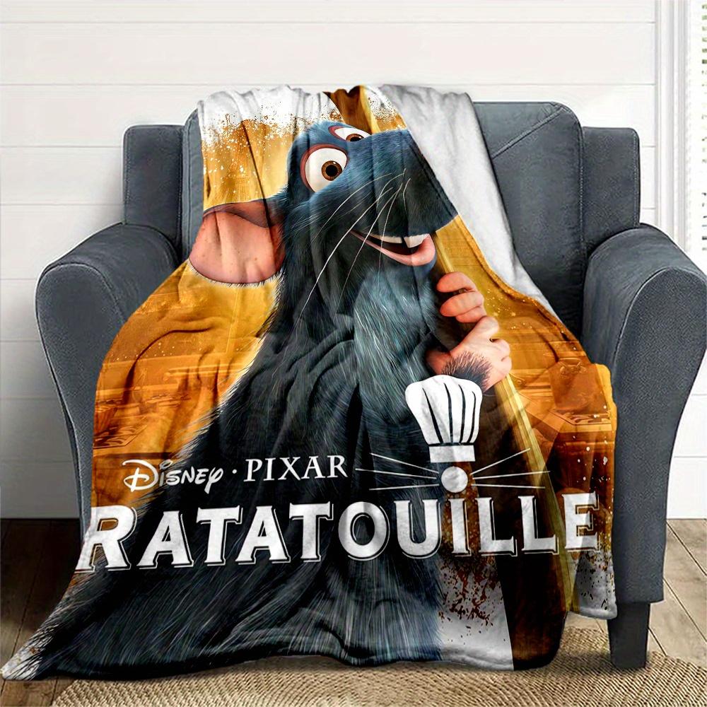 1pc, Disney Ratatouille Blanket Seasonal Gift for Friend, Living Room, Travel, Camping, Car Blankets