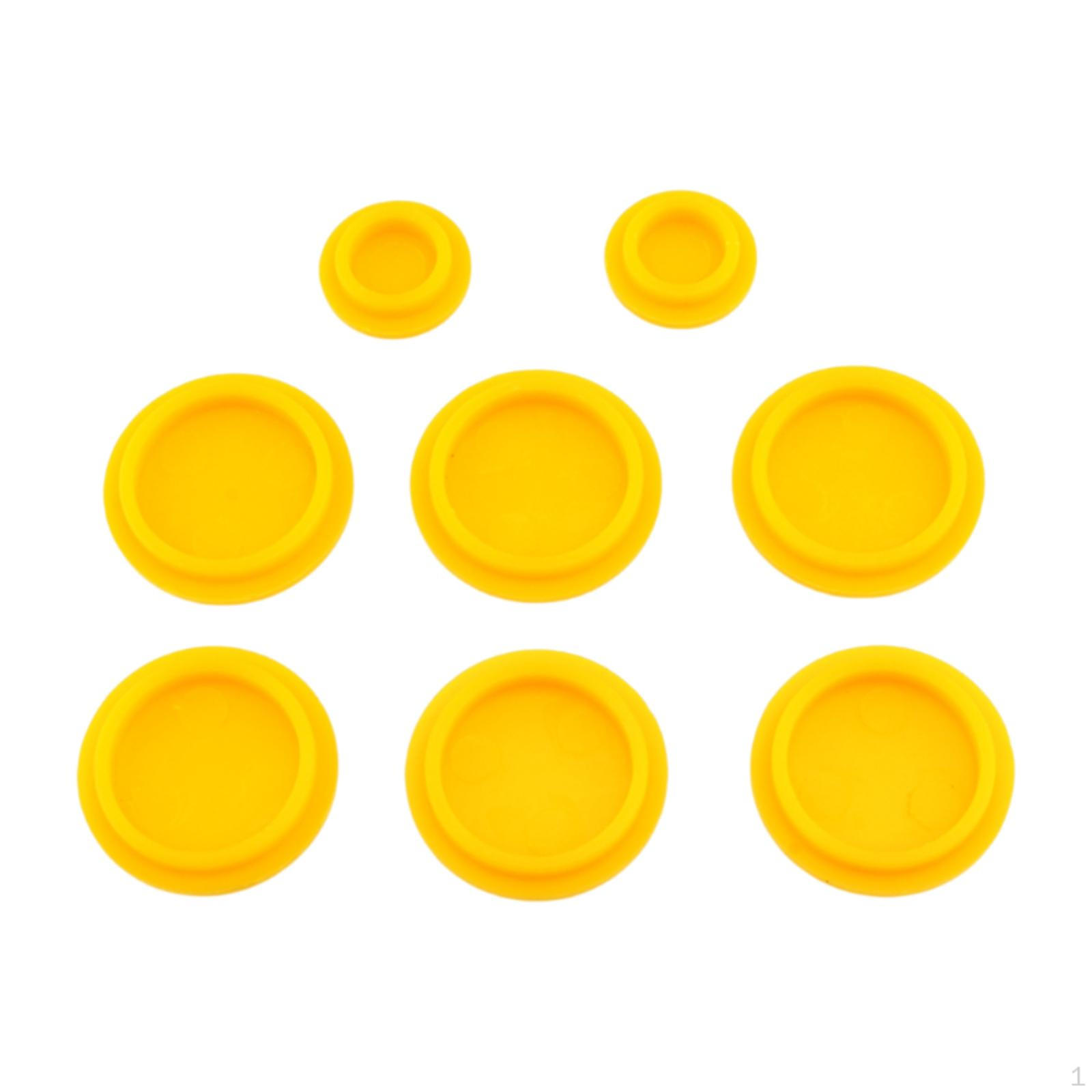 

Cover for Tractor Grease Fittings 8Pcs Yellow