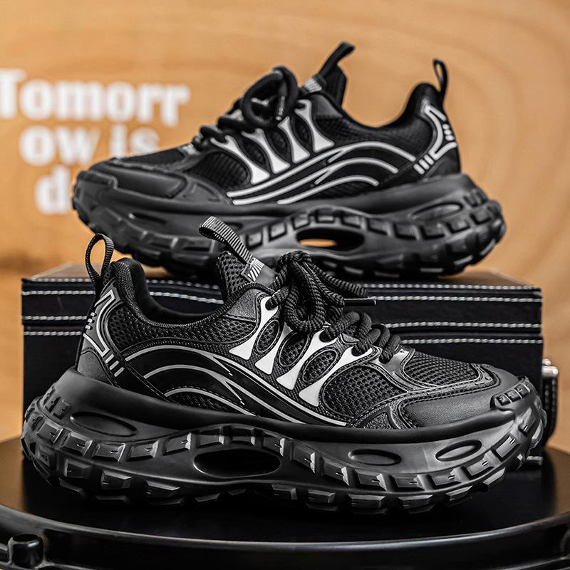Men's Shoes Autumn New Sports Shoes Outdoor Casual Shoes Platform Men's Versatile Dad Shoes