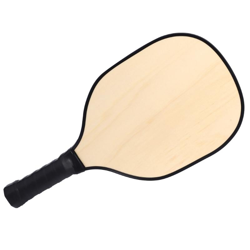 Raquette de Pickleball en Bois Raquette de Pickleball Raquettes de Pickleball Légères avec Poignée Ergonomique Rembourrée Cadeaux pour Hommes Femmes