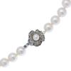 Pearl Necklace Pearl/Silver 45g Women Used