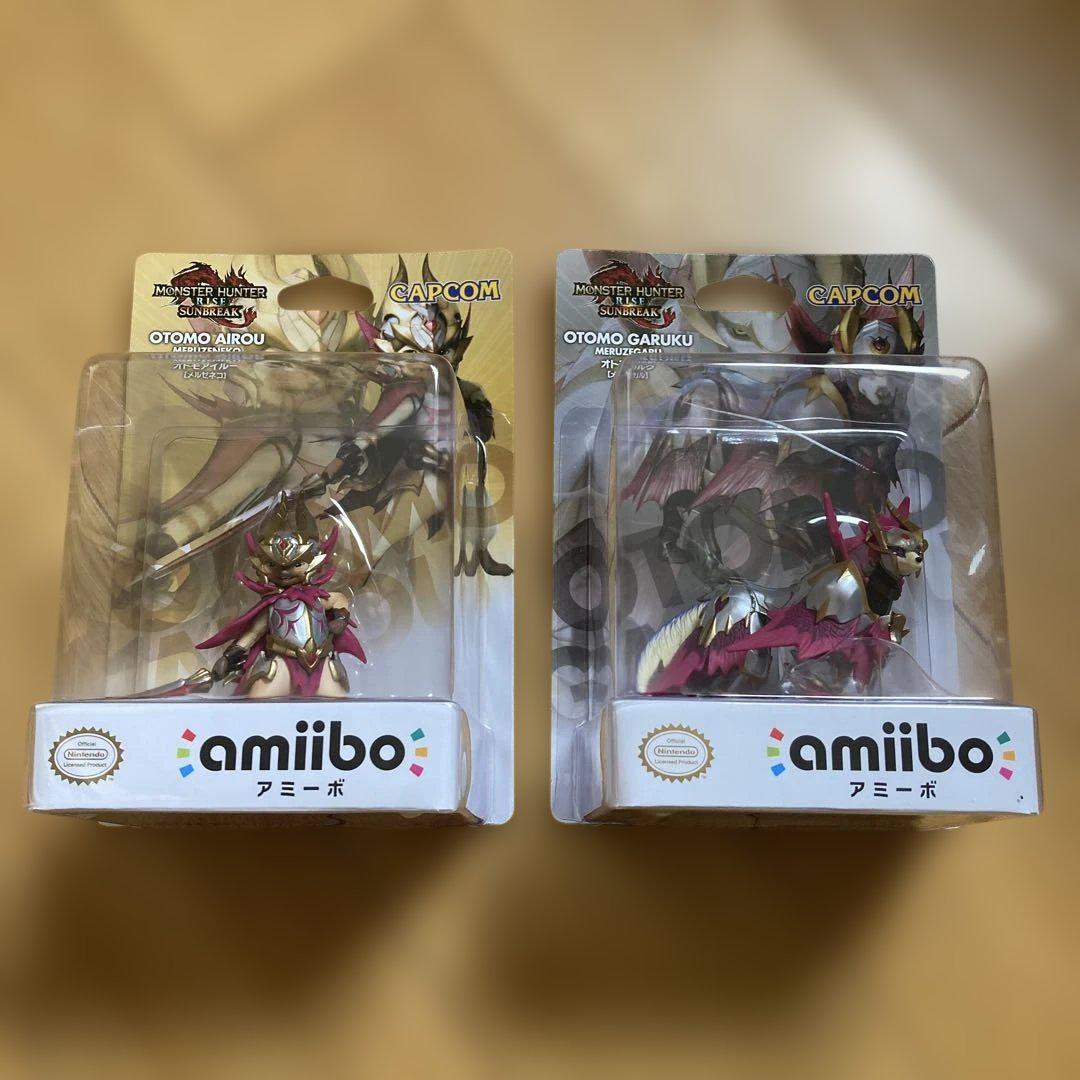 

[USED] amiibo Palico and Palico Garuga 2-piece set