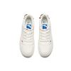 Anta Synthetic Leather Casual Coverage Slip Resistant Low Top Skateboard Shoes Men's White Blue Red 912018022-1
